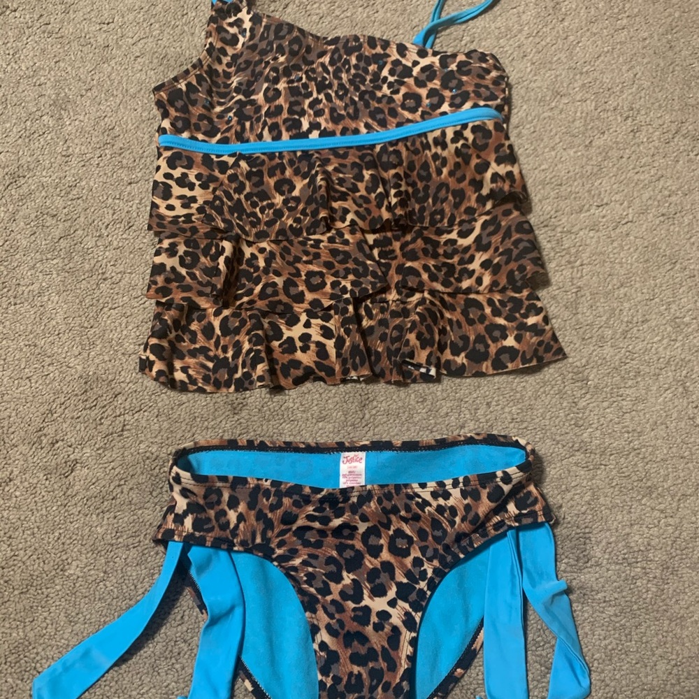Justice Swim Suit size 8